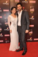 Sunny Leone at Screen Awards red carpet in Mumbai on 12th Jan 2013 (221).JPG